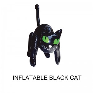 Φουσκωτά Απόκριες Διακοσμητικά Διακοσμητικά Μαύρη γάτα