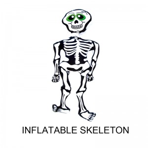 Φουσκωτά Διακοσμητικά Απόκριες Σκελετό Skeleton